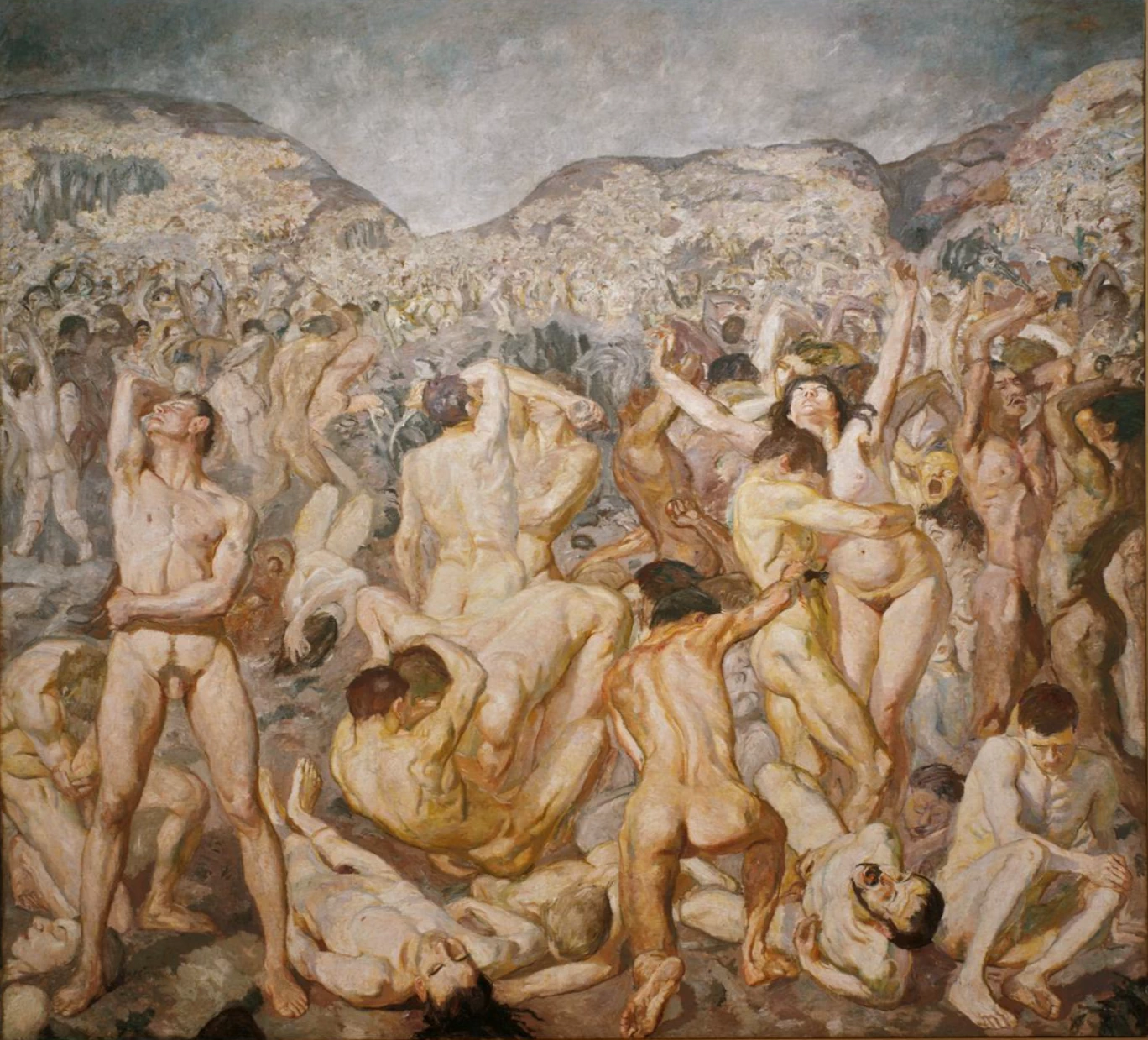 La battaglia, 1907 - Museum Ludwig, Köln
